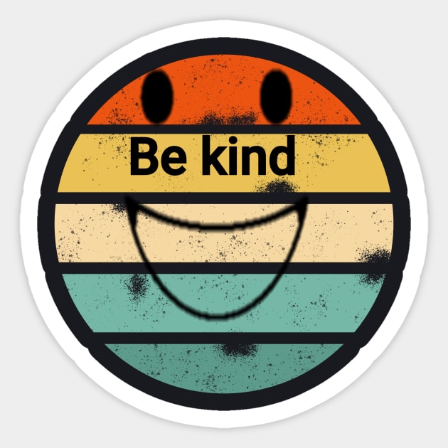 Be kind Sticker by FouadBelbachir46